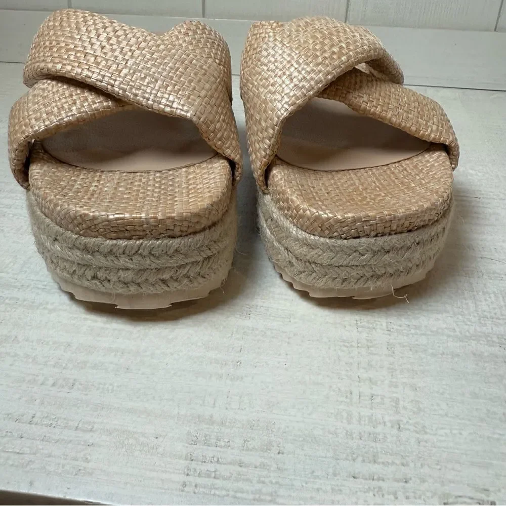 Beach by Matisse Hali Platform Sandals Size 9